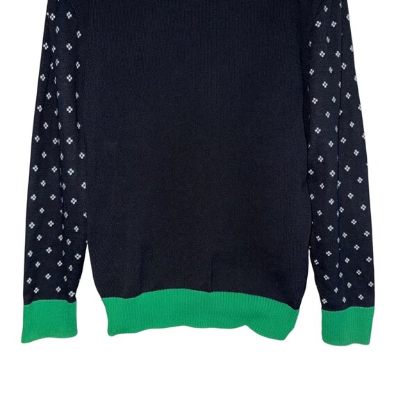 Star Wars Darth Vader Sweater Mens XL Ugly Christmas Holiday Candy Canes Black - Picture 8 of 9